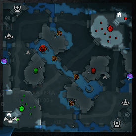 Миникарта Dota 2